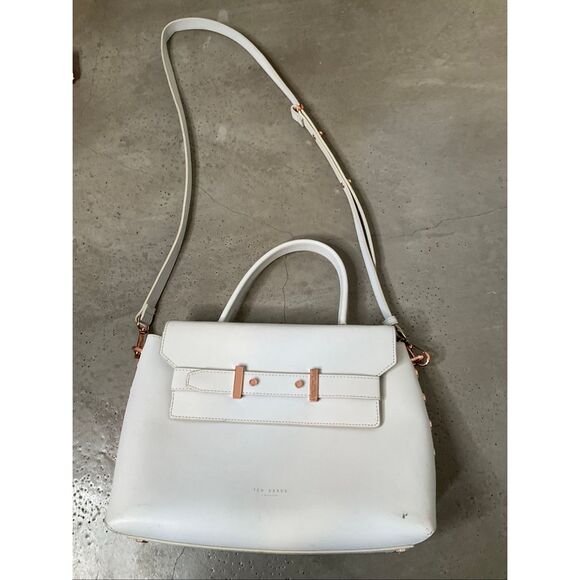 Ted Baker Taymar Studded Leather Satchel - Picture 1 of 14